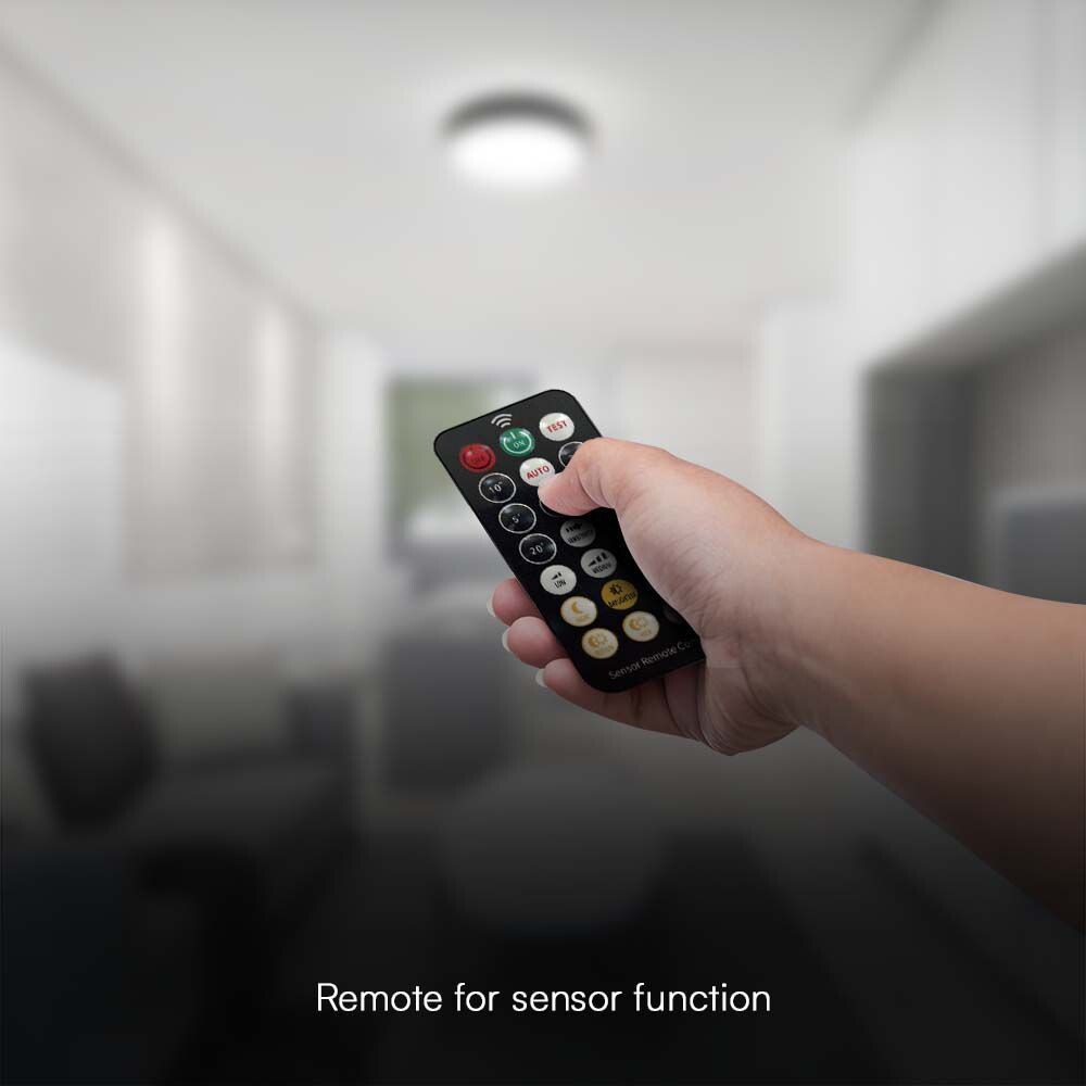 LED Microwave sensor ceiling light 18W IP44 - Image 7
