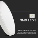 LED Microwave sensor ceiling light 18W IP44 - Image 6