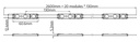 LED Module TEXAS 0,72W 9500K - Image 3