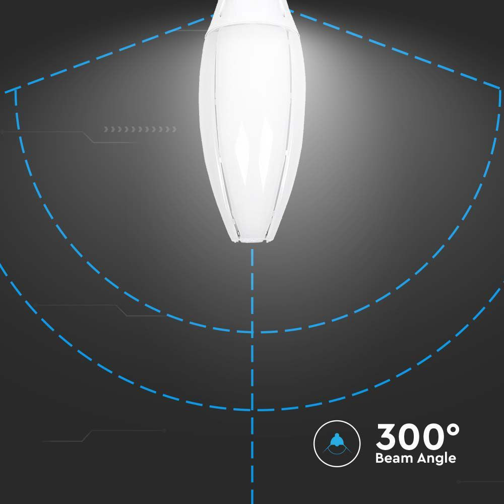 LED Olive lamp 60W E40 4000K - Image 4