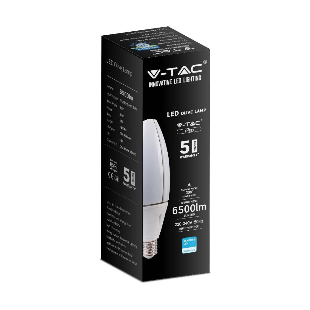 LED Olive lamp 60W E40 4000K - Image 5