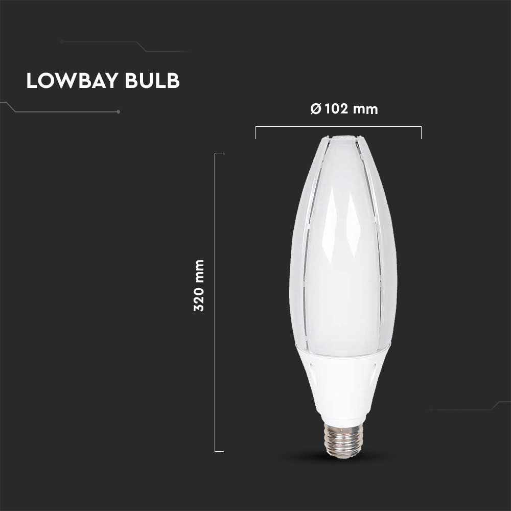 LED Olive lamp 60W E40 6500K - Image 3