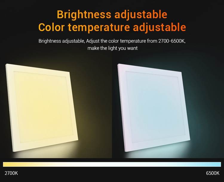 LED Panel 30x30 cm CCT+RGB WiFi - Image 3