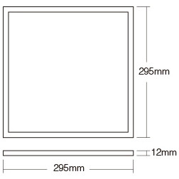 LED Panel 30x30 cm CCT+RGB WiFi - Image 4