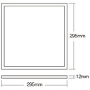 LED Panel 30x30 cm CCT+RGB WiFi - Image 4