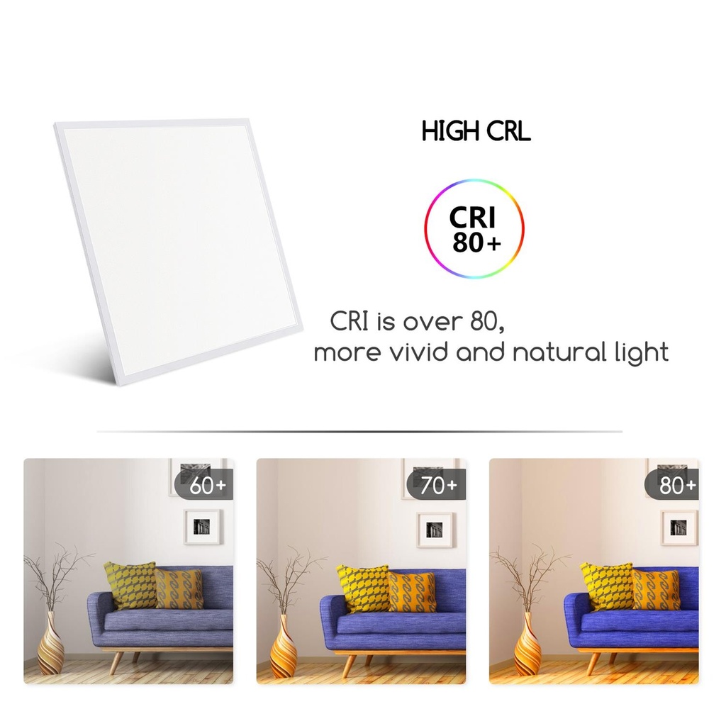 LED Panel 62 x 62cm 4000K - Image 5