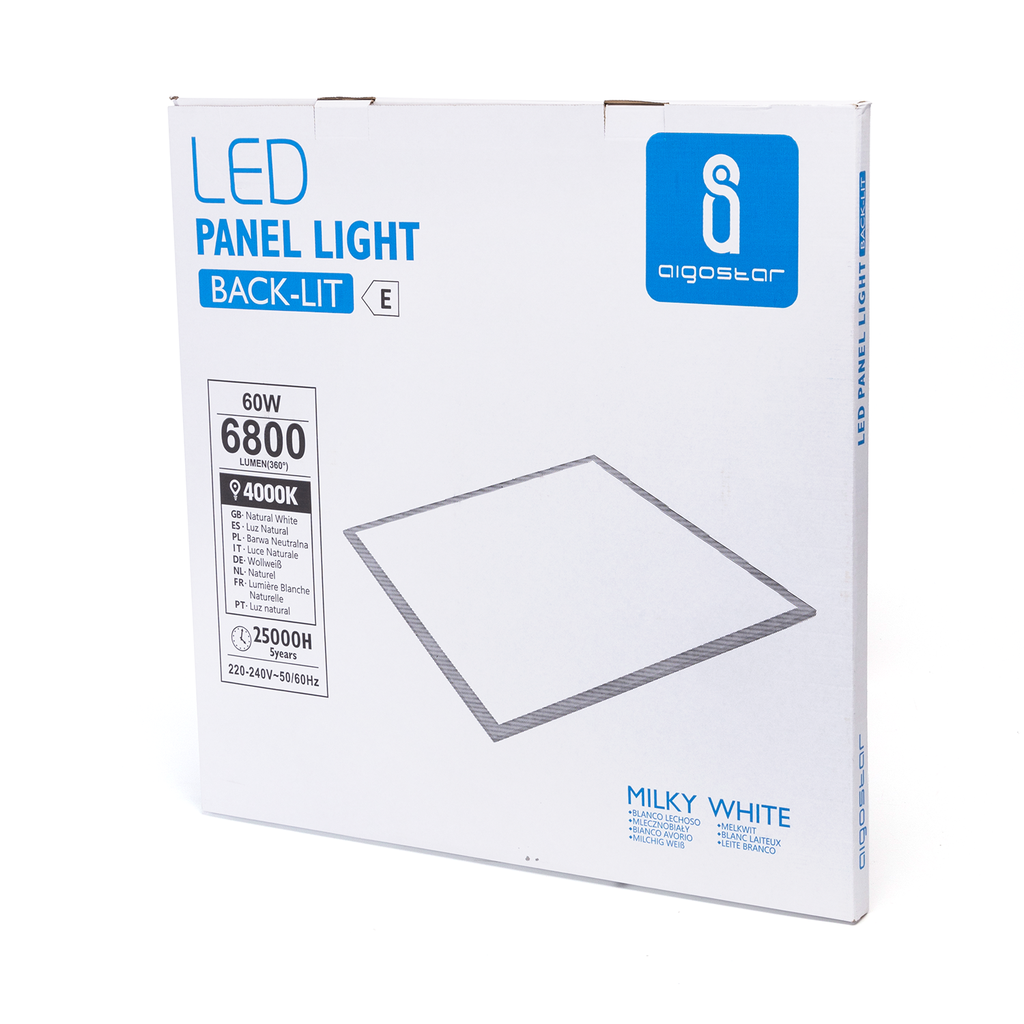 LED Panel backlit 60W 60 x 60 cm 6800lm 4000K - Image 3
