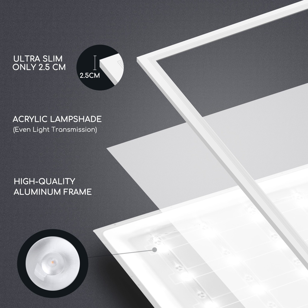 LED Panel backlit 60x60 40W 4000K - Image 4