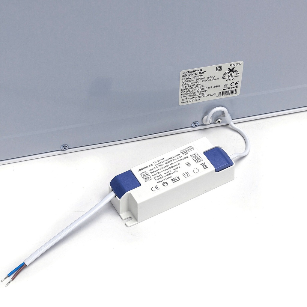LED Panel Edge-lit 40W, UGR19, 3000K - Image 5