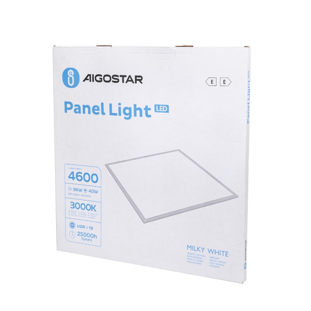 LED Panel Edge-lit 40W, UGR19, 3000K - Image 8
