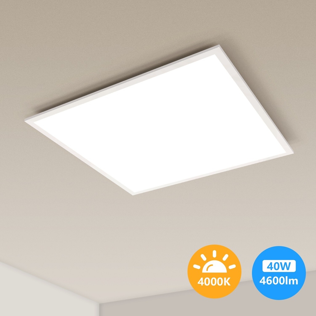 LED Panel Edge-lit 40W, UGR19, 4000K - Image 4