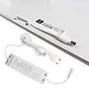 LED Panel Edge-lit 40W, UGR19, 6500K with plug - Image 2