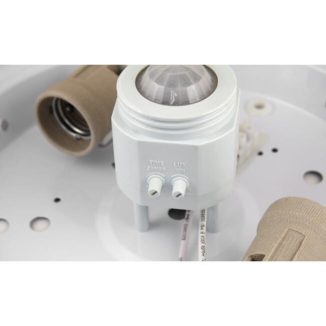 LED Plafond E27 pir, PC - Image 4