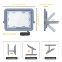LED slim flood light 30W 6500K - Image 5