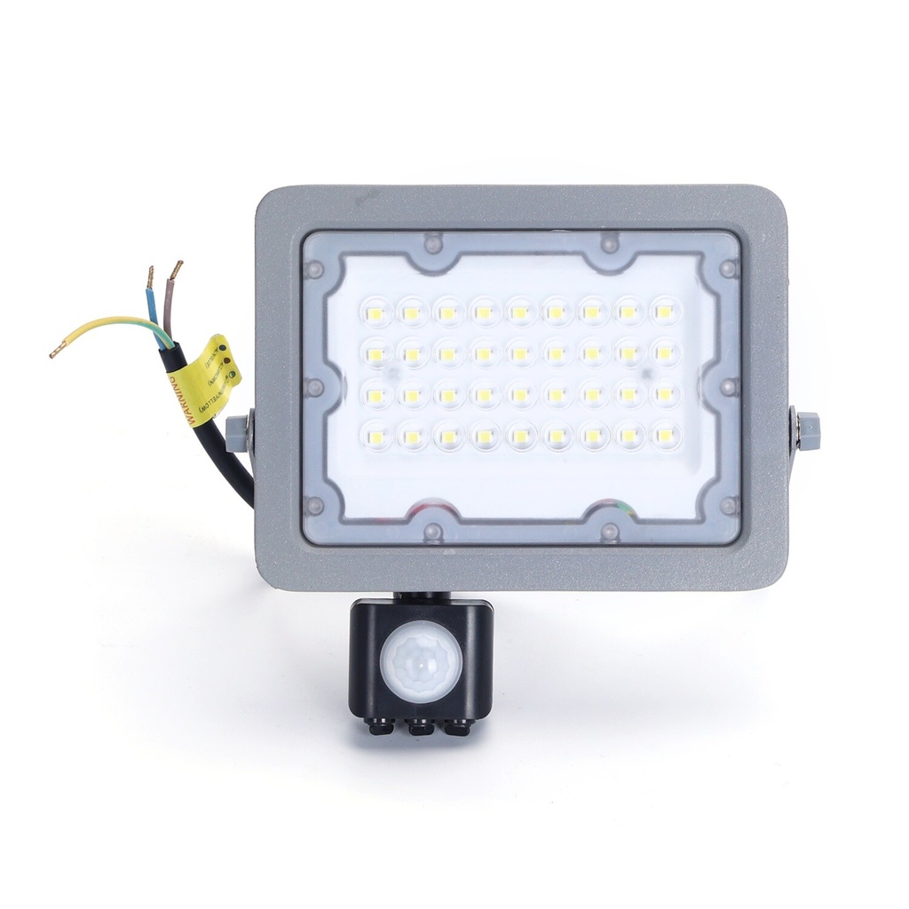 LED slim sensor flood light 30W 6500K - Image 2
