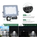 LED slim sensor flood light 30W 6500K - Image 4