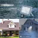 LED slim sensor flood light 30W 6500K - Image 6