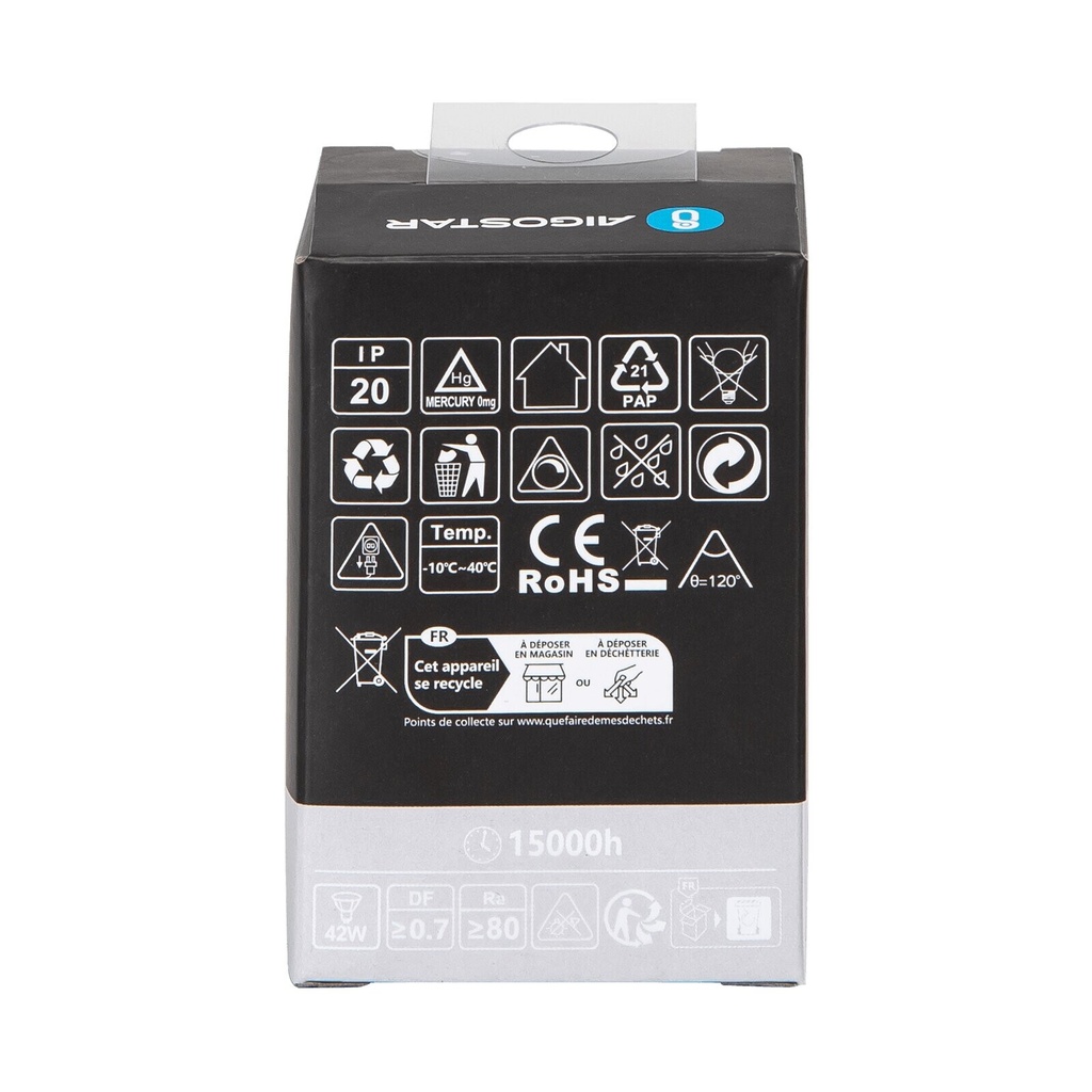 LED Spot GU10 6W Cold White 120° 865 DIM - Image 5