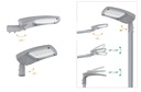 LED Street light 200W 150°x75° 4000K IP66 OSRAM - Image 7