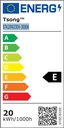 LED Track 20W 4000K 24° White - Image 6