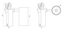 LED Track 30W 4000K 24° Black - Image 3