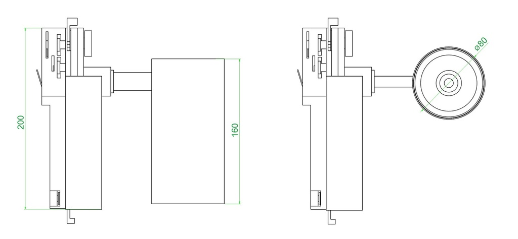 LED Track 30W 4000K 24° White - Image 2