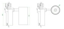 LED Track 30W 4000K 24° White - Image 2