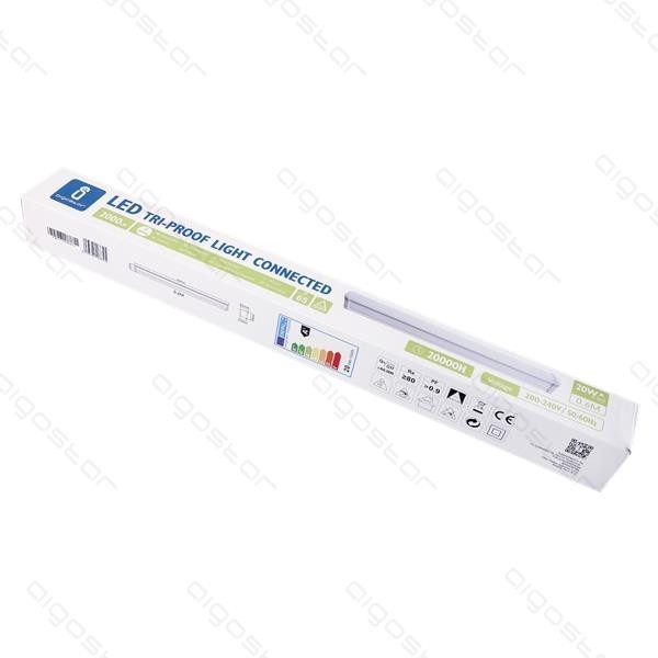 LED Tri-proof tube  60 cm 6500K - Image 2