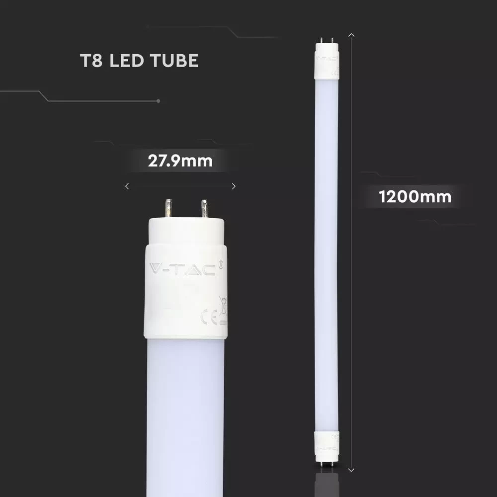 LED TUBE T8 18w 120cm 95lm/W 4000K - Image 3
