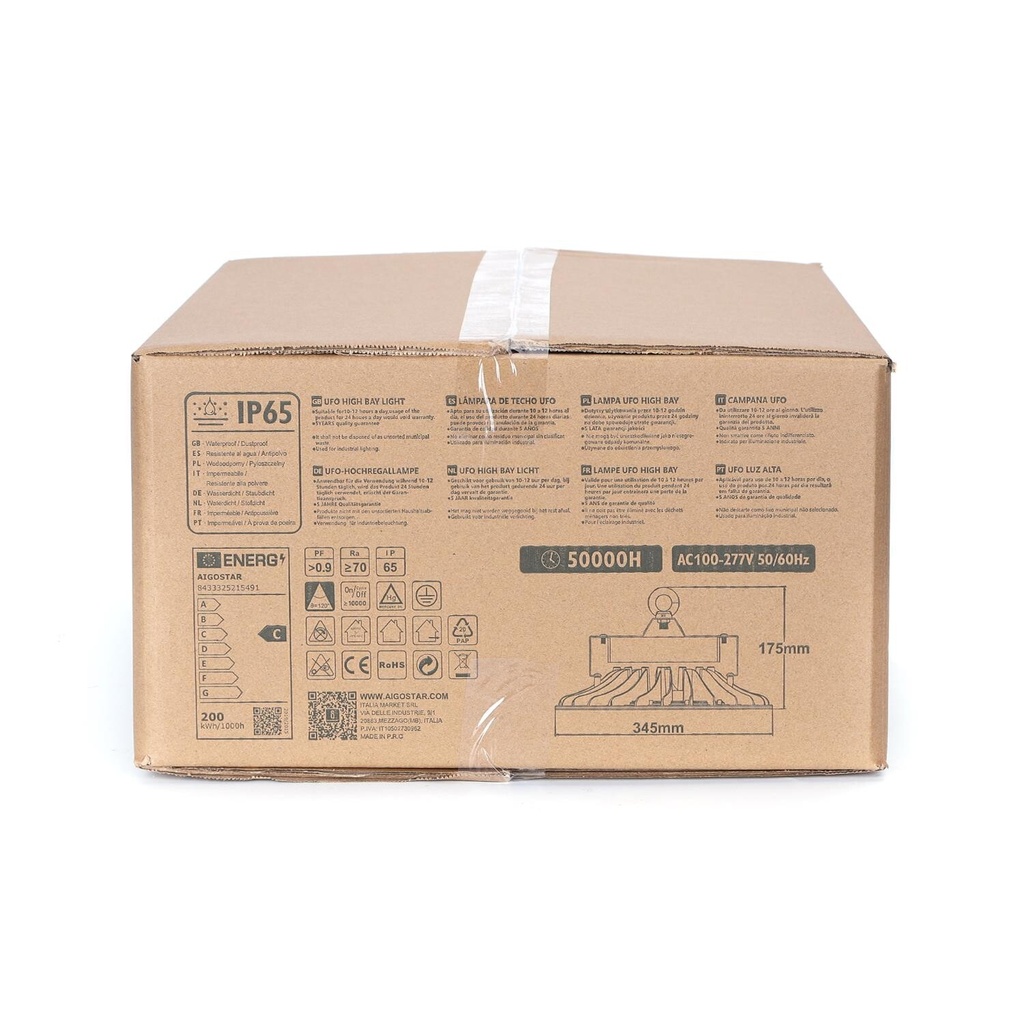 LED UFO HIGH BAY 200W 4000K 150LM/W - Image 6