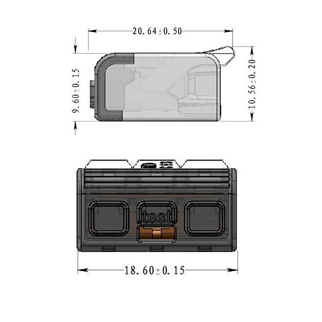 Lever Connector 3P 0.2-4.0mm² 50pack - Image 6