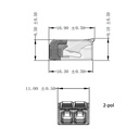 Lever Connector Mini 2P 0.2-2.5mm² 100pack - Image 5