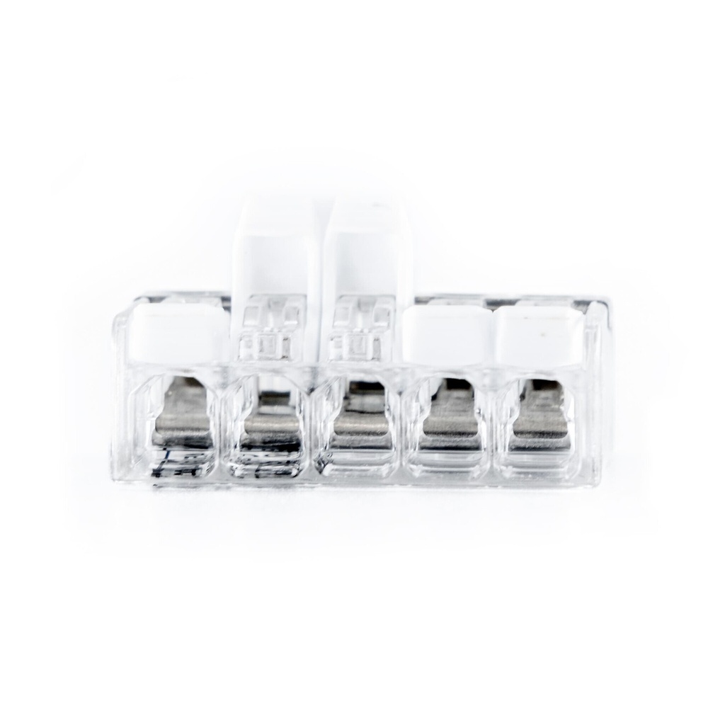 Lever Connector Mini 5P 0.2-2.5mm² 50pack - Image 3