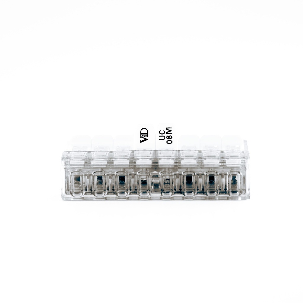 Lever Connector Mini 8P 0.2-2.5mm² 25Pack - Image 2