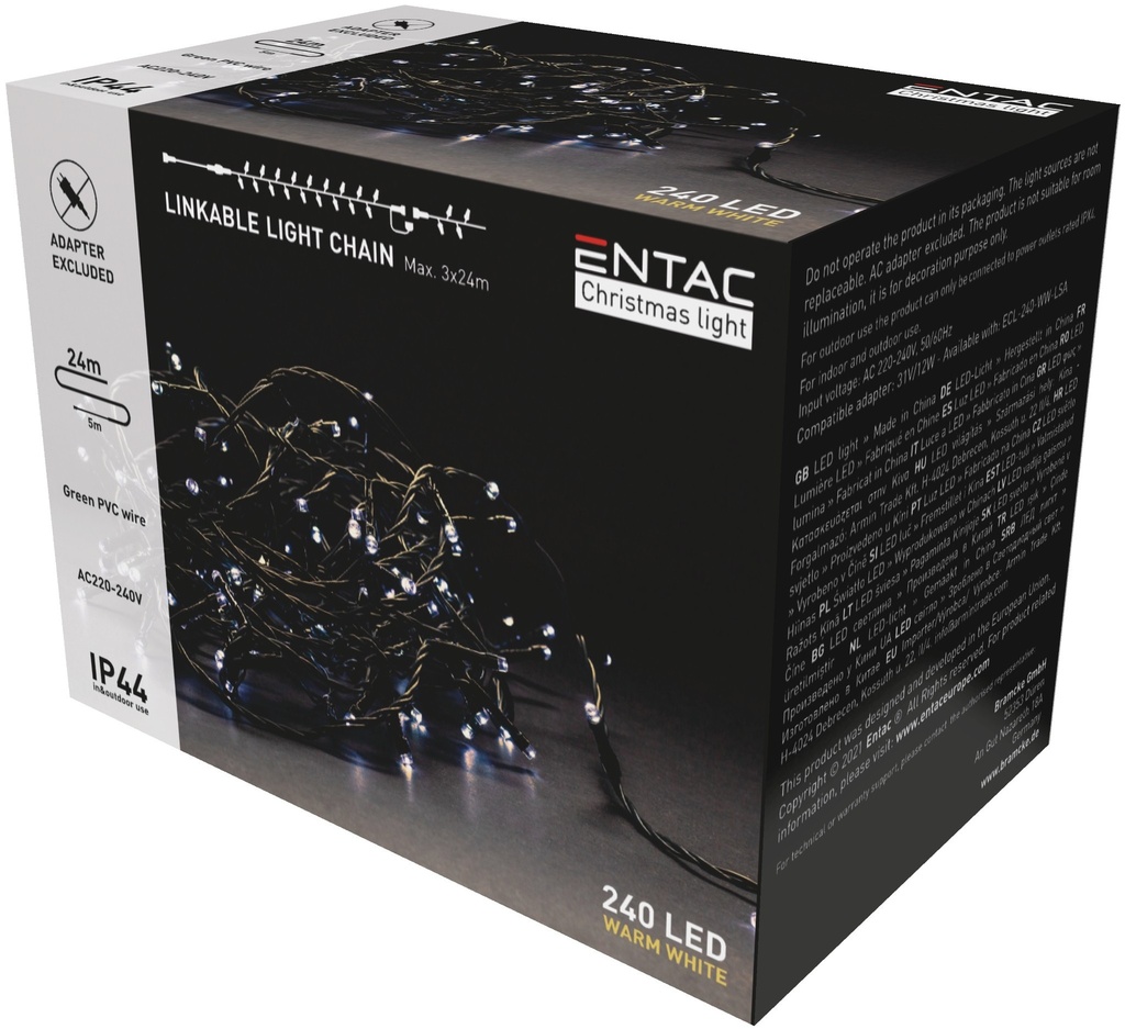 Light string 240 LED 24m extra WW - Image 2