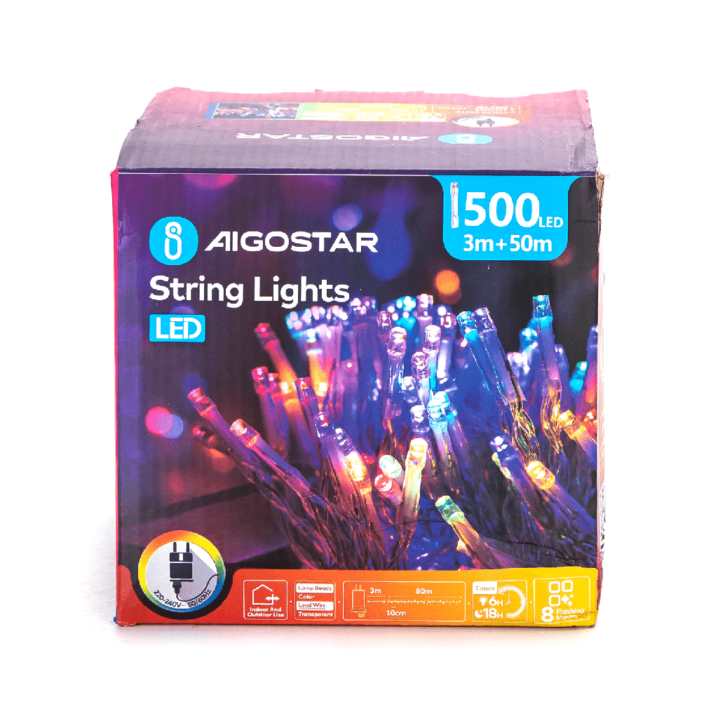Light string 500 LED 50 m Red RGBY - Image 4