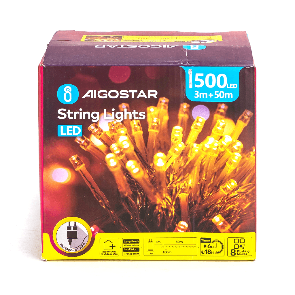 Light string 500 LED 50 m Warm white 2700K - Image 4