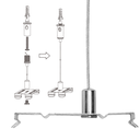 Luminaire suspension kit - Image 2