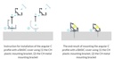 LUMINES Mounting clip C/H Black - Image 2