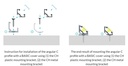 LUMINES Mounting clip C/H Transparent - Image 2