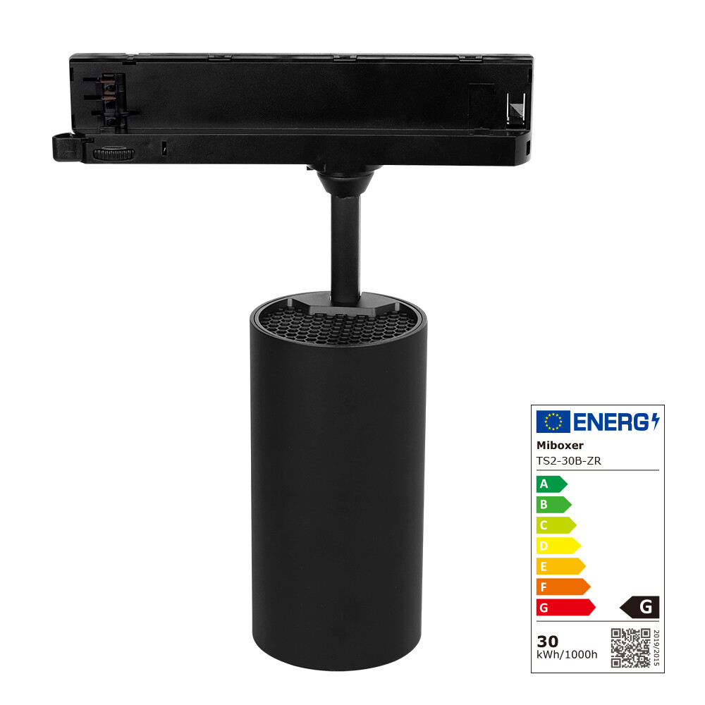 Mi-Light 30W Dual White Track Spotlight Black (Zigbee 3.0 + 2.4G) - Image 2