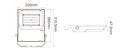 Mi-Light 50W RGB+CCT Floodlight FUTT02 - Image 9