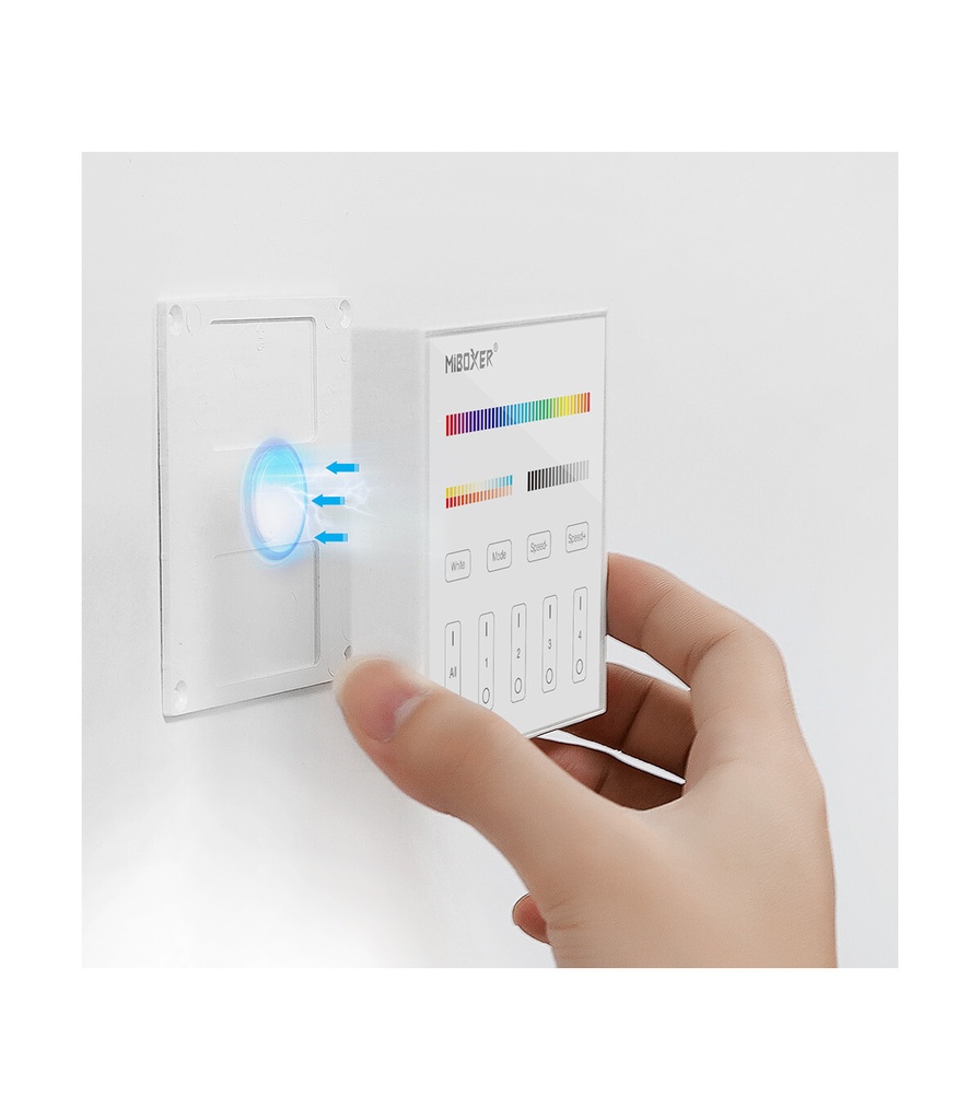 Mi-light B4 4-Zone Panel Remote RGB+CCT (2.4G) - Image 3