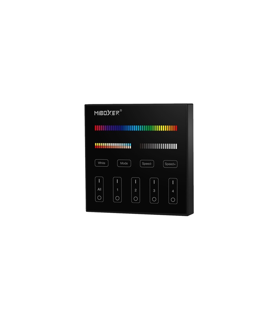 Mi-light B4-B 4-Zone Panel Remote RGB+CCT (2.4G) - Image 2