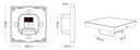 Mi-Light DP1S DALI DT6 brightness dimming panel (DALI) - Image 4