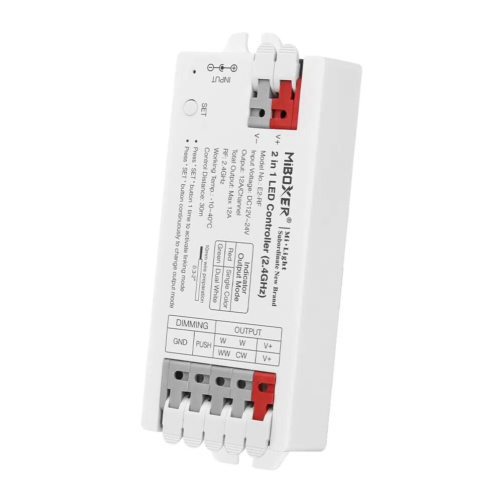 Mi-Light E2-RF 2 in 1 LED Controller (2.4GHz + PUSH) - Image 2