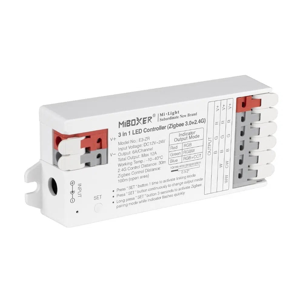 Mi-light E3-ZR 3 in 1 LED Controller (Zigbee 3.0 + 2.4G + DMX512) - Image 2