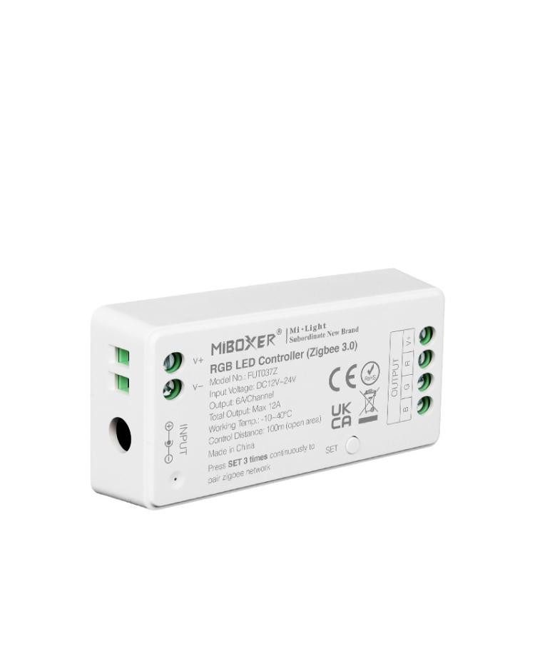 Mi-Light FUT037Z ZIGBEE 3.0 RGB LED Controller (Zigbee 3.0) - Image 3