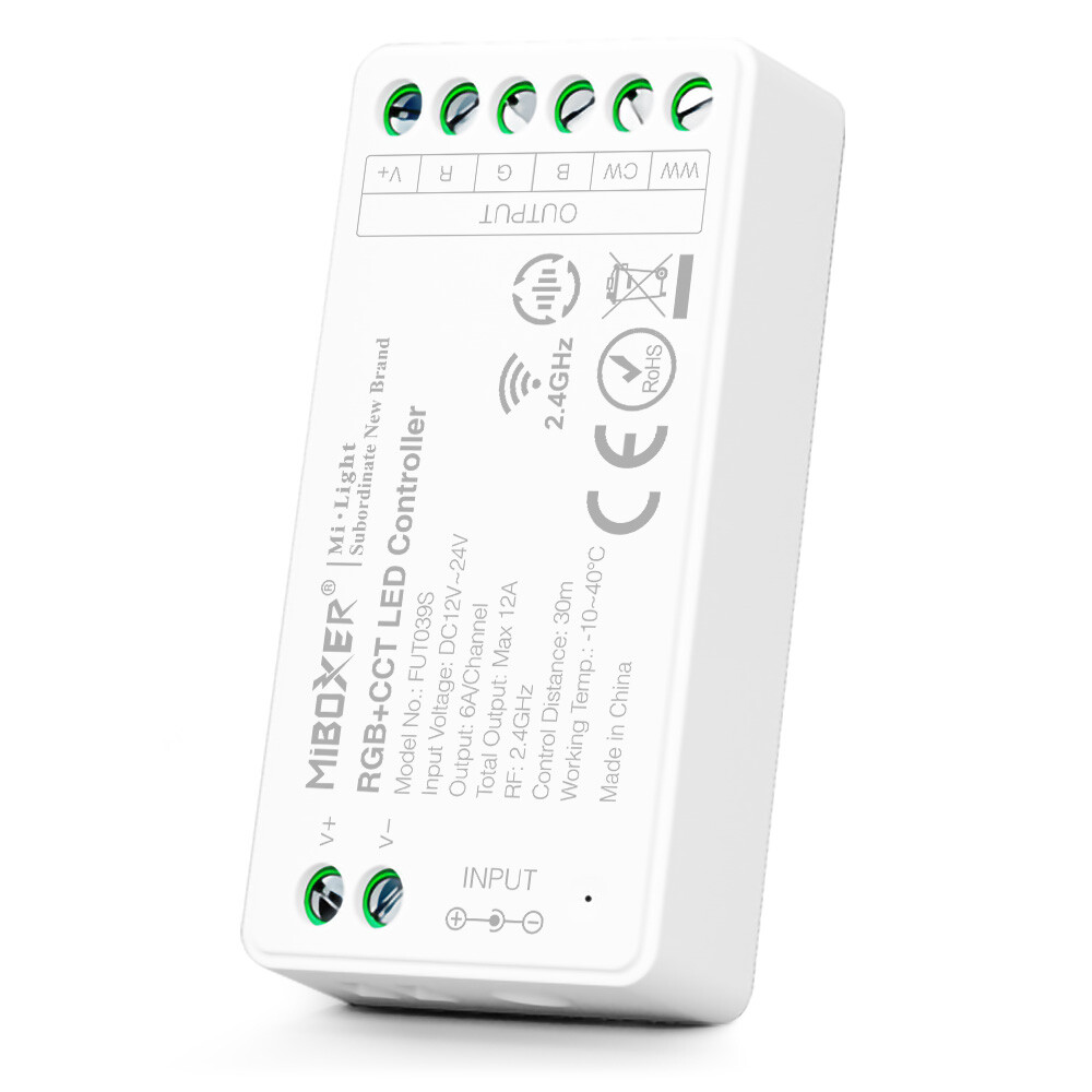 Mi-Light FUT039S RGB+CCT LED Controller (2.4GHz) - Image 2
