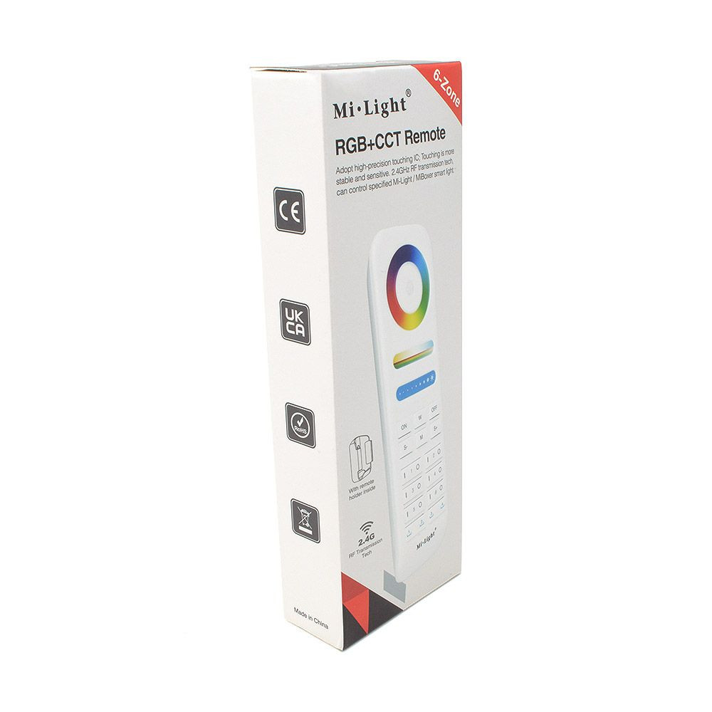 Mi-Light FUT089S RGB+CCT Remote (6 Zone, 2.4G RF) - Image 6